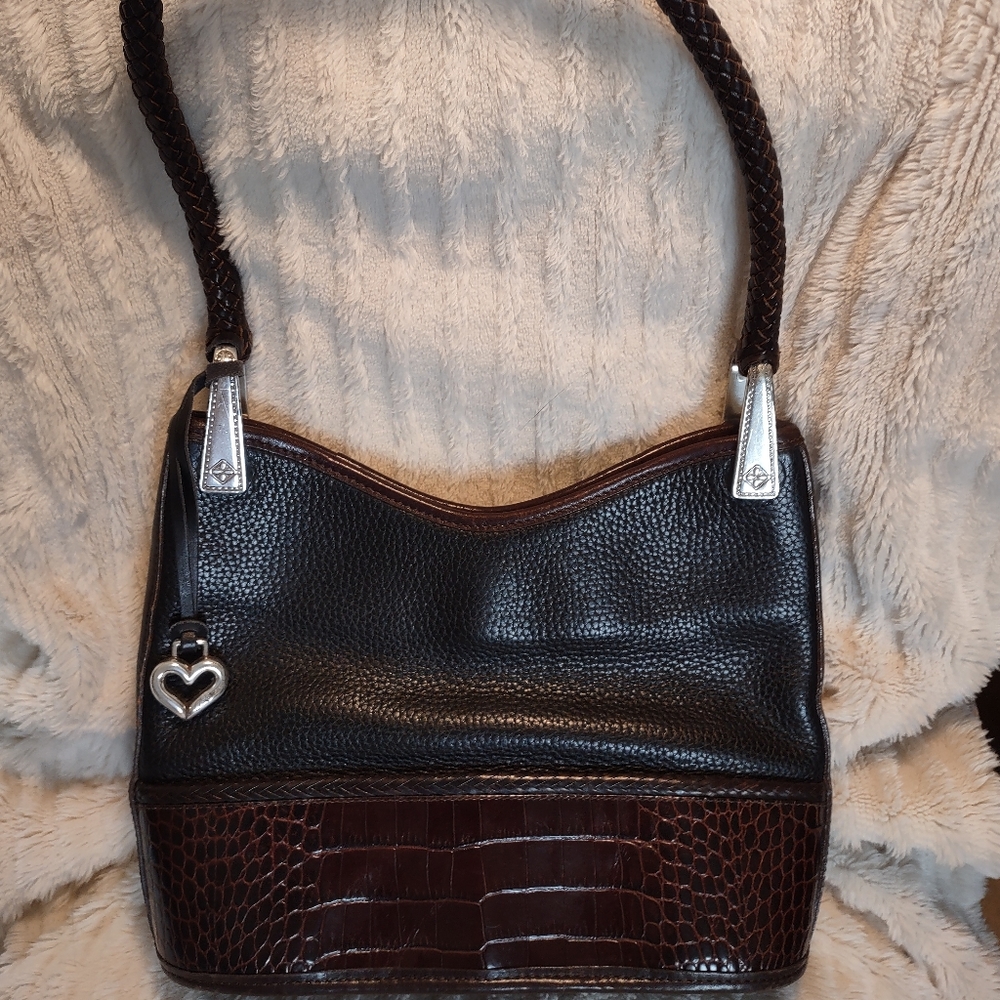 Brighton used handbag..black and brown leather